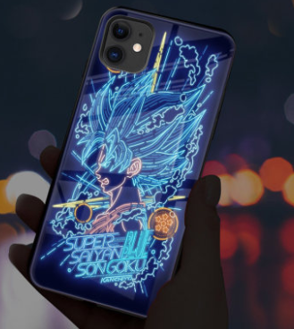 Dragon Ball Z Phone Case with Sound Control and Light