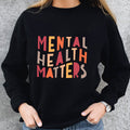 Letter printed long sleeved hoodie